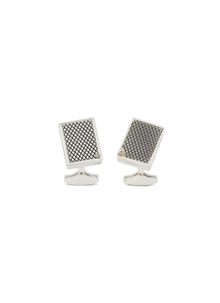 Main View - Click To Enlarge - TATEOSSIAN - 'Playing Cards' rotating cufflinks
