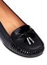 Detail View - Click To Enlarge - STUART WEITZMAN - Moxie tassel driver shoes