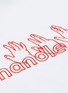  - STELLA MCCARTNEY - Slogan embroidered hoodie