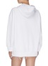 Back View - Click To Enlarge - STELLA MCCARTNEY - Slogan embroidered hoodie