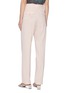 Back View - Click To Enlarge - STELLA MCCARTNEY - Pleat Front Suiting Pants