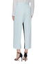 Back View - Click To Enlarge - STELLA MCCARTNEY - Contrast Inseam Crop Suiting Pants