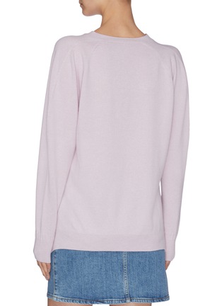 Back View - Click To Enlarge - STELLA MCCARTNEY - V-neck knit sweater