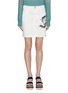 Main View - Click To Enlarge - STELLA MCCARTNEY - Horse embroidered denim skirt