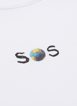  - STELLA MCCARTNEY - 'SOS Globe' Print T-shirt