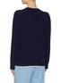 Back View - Click To Enlarge - STELLA MCCARTNEY - 'SOS Globe' embroidered cotton sweater