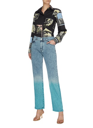 Figure View - Click To Enlarge - STELLA MCCARTNEY - Colour Dégradé jeans