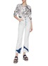 Figure View - Click To Enlarge - STELLA MCCARTNEY - Horse print button-up shirt