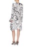 Back View - Click To Enlarge - STELLA MCCARTNEY - Horse Print Dress