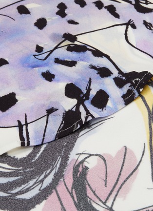 Detail View - Click To Enlarge - STELLA MCCARTNEY - Horse Print Skirt