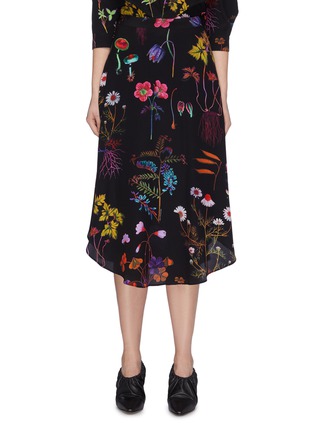 Main View - Click To Enlarge - STELLA MCCARTNEY - Floral Print Skirt