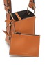 Detail View - Click To Enlarge - STRATHBERRY - 'Lana Nano' panelled bucket shoulder bag