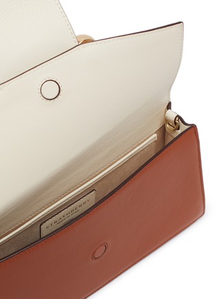 Detail View - Click To Enlarge - STRATHBERRY - 'CRESCENT' ARC BAR MINI LEATHER BAG