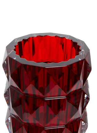 Detail View - Click To Enlarge - BACCARAT - Louxor Round Vase – Red