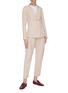 Figure View - Click To Enlarge - BARENA - 'Vittoria Renier' pleated suiting pants