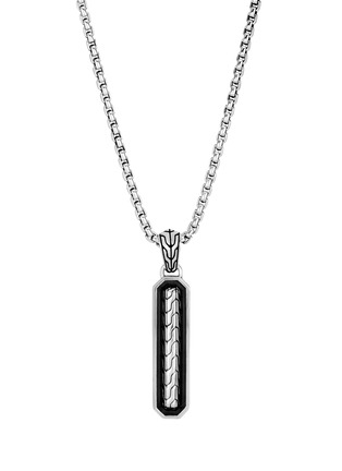 Detail View - Click To Enlarge - JOHN HARDY - 'Classic Chain' silver pendant necklace