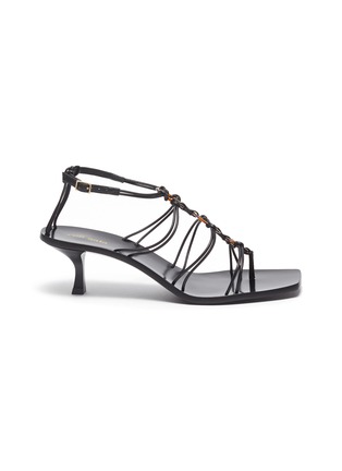 Main View - Click To Enlarge - CULT GAIA - 'Ziba' strappy ring sandals