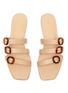 Detail View - Click To Enlarge - CULT GAIA - 'Tallulah' buckle leather sandals