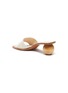  - CULT GAIA - 'Tao' wooden heel linen sandals