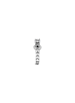 Detail View - Click To Enlarge - JOHN HARDY - 'Legends Naga' diamond sapphire silver ring