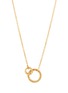 Detail View - Click To Enlarge - JOHN HARDY - 'Classic Chain' diamond 18k gold interlinking pendant necklace