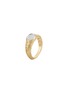 Main View - Click To Enlarge - JOHN HARDY - 'Classic Chain' diamond 18k gold silver signet ring