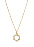 Detail View - Click To Enlarge - JOHN HARDY - Classic Chain' diamond 18k gold David star pendant necklace