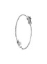 Detail View - Click To Enlarge - JOHN HARDY - Legends Naga' diamond sapphire silver bracelet