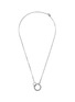 Main View - Click To Enlarge - JOHN HARDY - 'Classic Chain' silver hammered interlinking pendant necklace