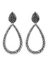 Main View - Click To Enlarge - JOHN HARDY - Classic Chain' sapphire spinel pear drop earrings