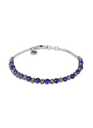 Main View - Click To Enlarge - JOHN HARDY - 'Classic Chain' lapis lazuli bead silver bracelet