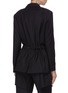 Back View - Click To Enlarge - FFIXXED STUDIOS - 'Wutong' notch lapel belted wool-blend blazer