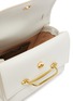 Detail View - Click To Enlarge - ALEXANDER MCQUEEN - DOUBLE FLAP LEATHER SHOULDER BAG