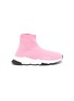 Main View - Click To Enlarge - BALENCIAGA - Speed' knit kids slip-on sneakers