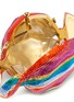 Detail View - Click To Enlarge - JUDITH LEIBER - 'Candy' rainbow wrap crystal pavé minaudière