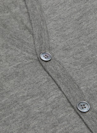  - DREYDEN - Button up cashmere cardigan