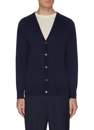 Main View - Click To Enlarge - DREYDEN - Button up cashmere cardigan