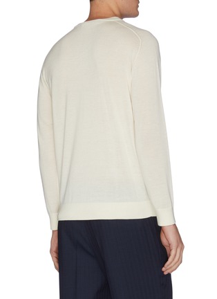 Back View - Click To Enlarge - DREYDEN - Crewneck cashmere sweater