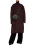 Figure View - Click To Enlarge - BALENCIAGA - Wrap around oversized coat