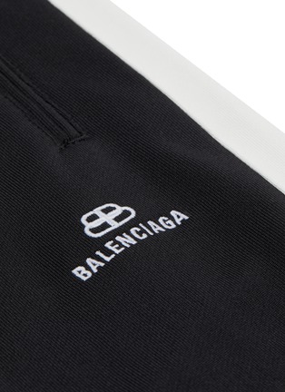  - BALENCIAGA - Logo embroidered tracksuit pants
