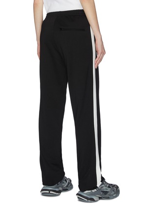 Back View - Click To Enlarge - BALENCIAGA - Logo embroidered tracksuit pants