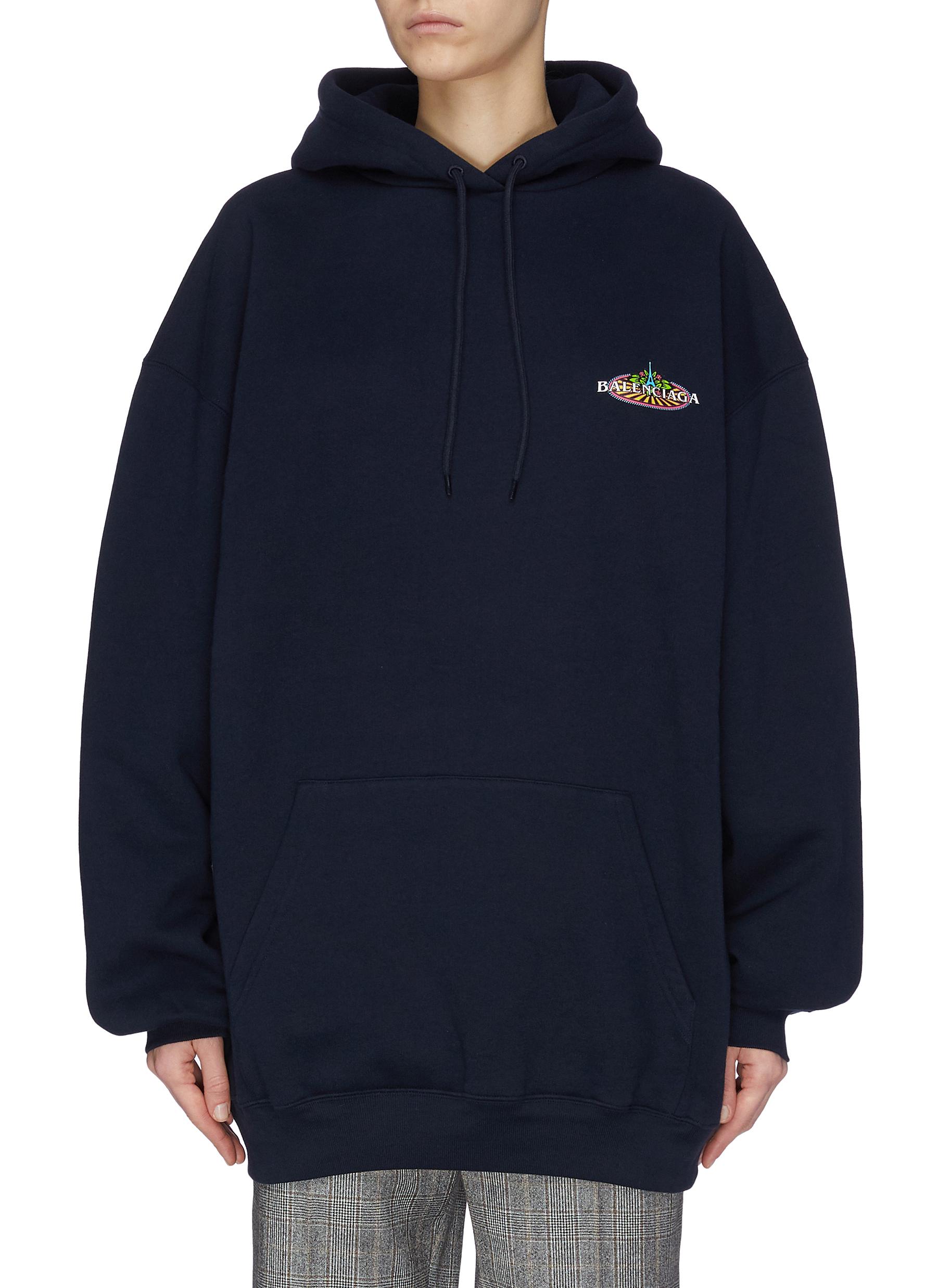 balenciaga graphic hoodie