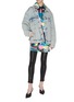 Figure View - Click To Enlarge - BALENCIAGA - 'Paris By Night' hoodie