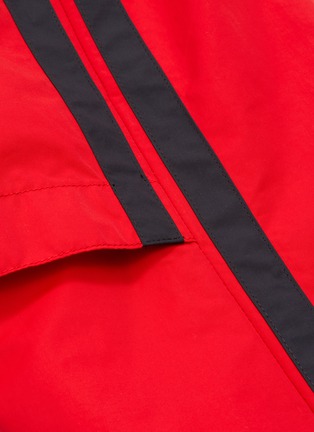  - BALENCIAGA - Double sleeve stripe outseam logo patch track jacket