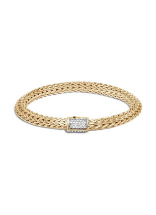 Main View - Click To Enlarge - JOHN HARDY - Classic Chain' diamond 18k gold tiga chain bracelet