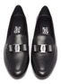 Detail View - Click To Enlarge - SALVATORE FERRAGAMO - 'Lesley' leather loafers