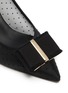 Detail View - Click To Enlarge - SALVATORE FERRAGAMO - 'Zeri Pois' polka dot mesh pumps