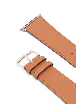 Detail View - Click To Enlarge - JEAN ROUSSEAU - Calfskin leather watch strap