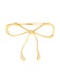 Main View - Click To Enlarge - LELET NY - 'Glossy' Bow 14K Gold-plated Barrette