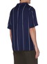 Back View - Click To Enlarge - EQUIL - Stripe bowling shirt